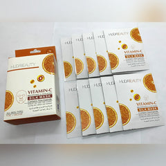 Huda Beauty Vitamin C Silk Mask – Brightening & Anti-Aging Glow Huda Beauty