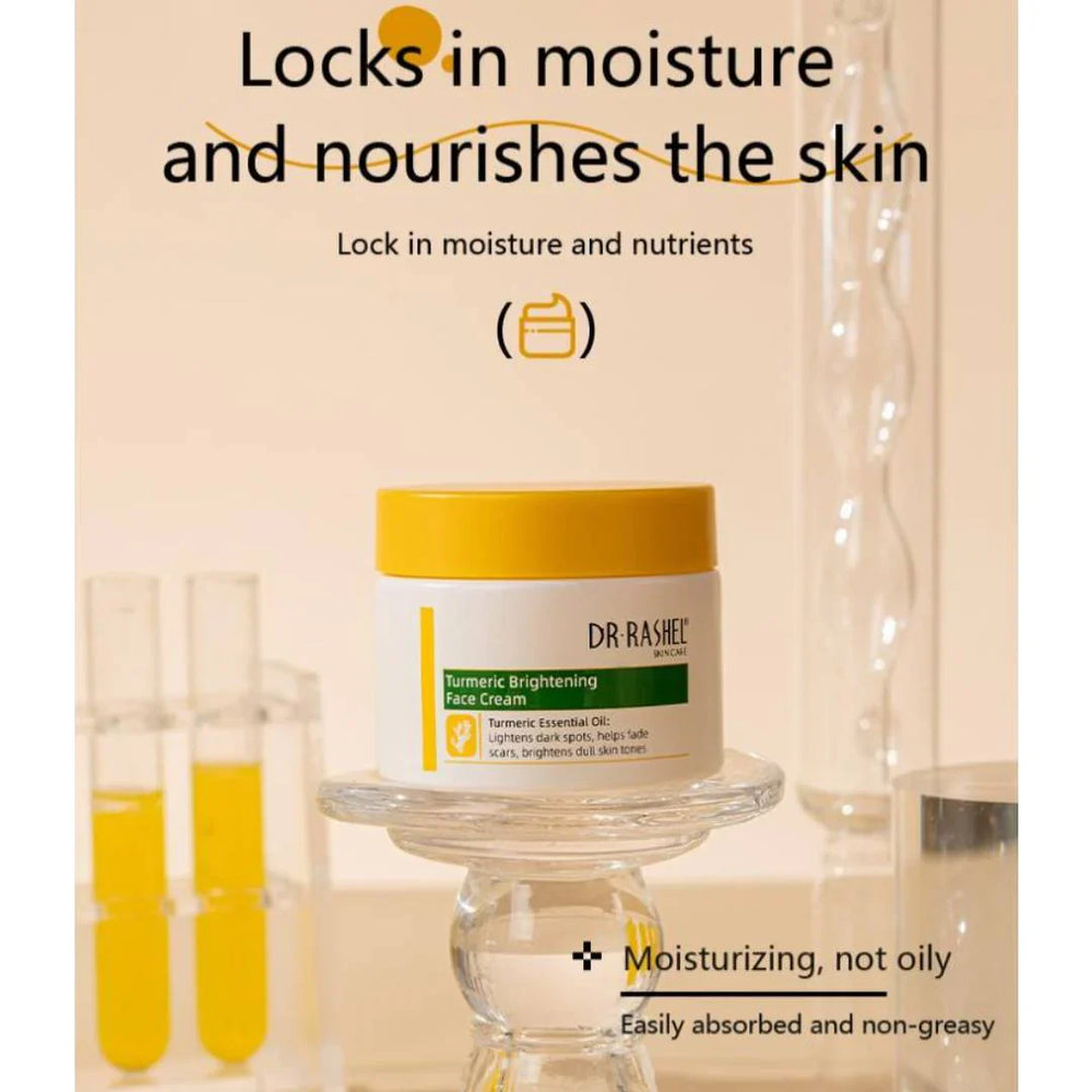 Dr Rashel Turmeric Brightening Face Cream Remove Dark Spots DR.Rashel