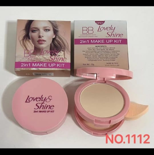 Lovely shine 2in1 face powder Lovely shine