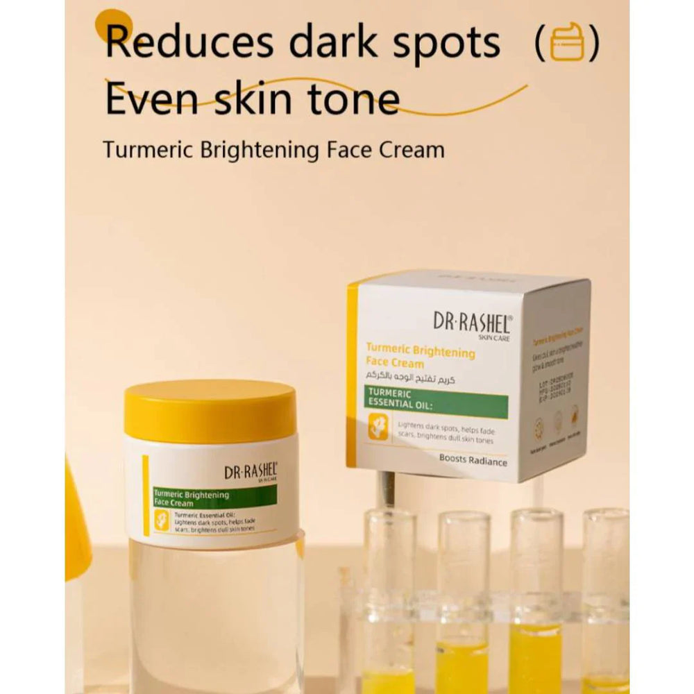 Dr Rashel Turmeric Brightening Face Cream Remove Dark Spots DR.Rashel