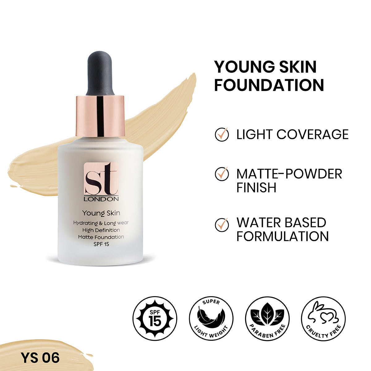 ST London - Youthfull Young Skin Foundation ST LONDON