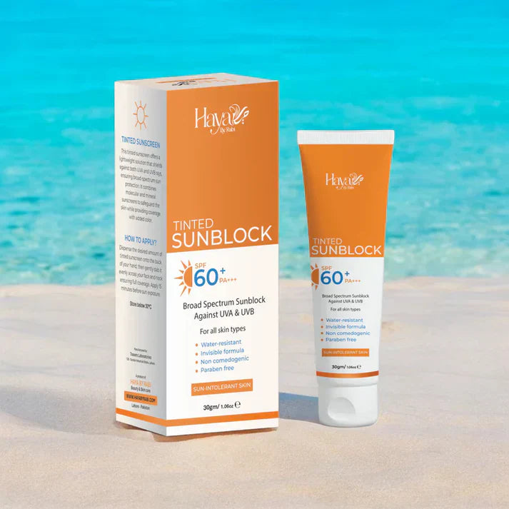 Haya By Rabi Tinted Sunblock SPF 60 – 30g Haya by Rabi