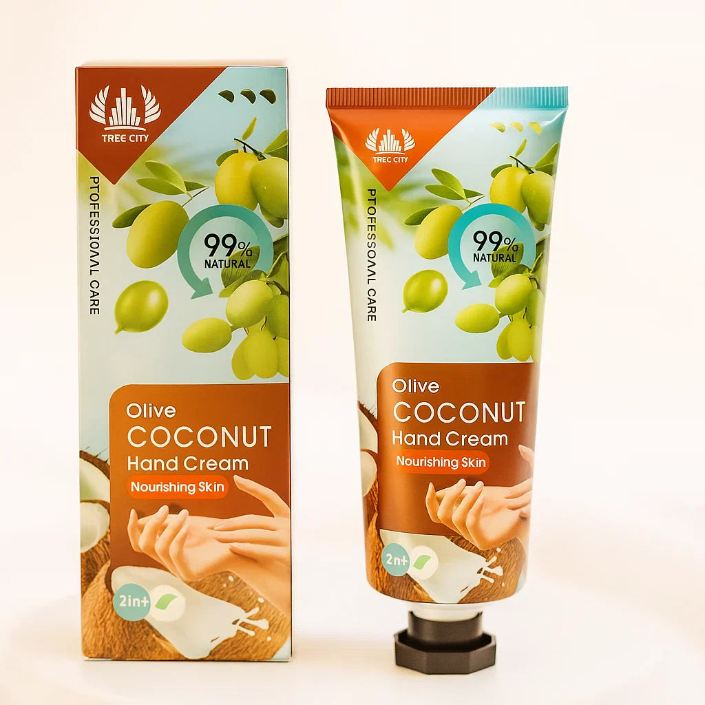 TREE CITY Plant Extract Coconut Moisturizing Hand Cream TREE CITY
