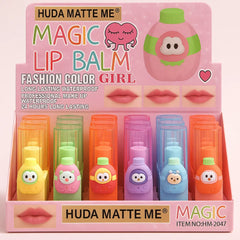 Huda Matte Me Long lasting Pink Magic Lip Balm huda matte me