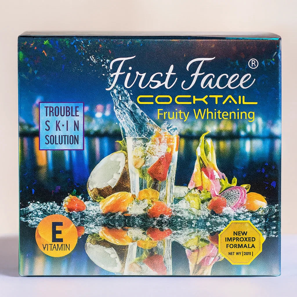 First Face Cocktail Fruity Whitening Facial Cream First Face