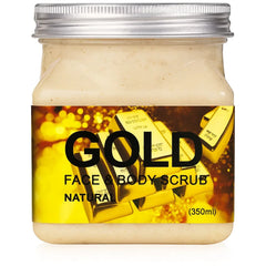 Natural Gold Sherbet Body Scrub All Skin Type - 350ml Natural