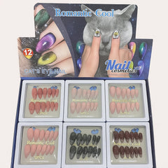 Romantic Cool Matte Color Nails Romantic