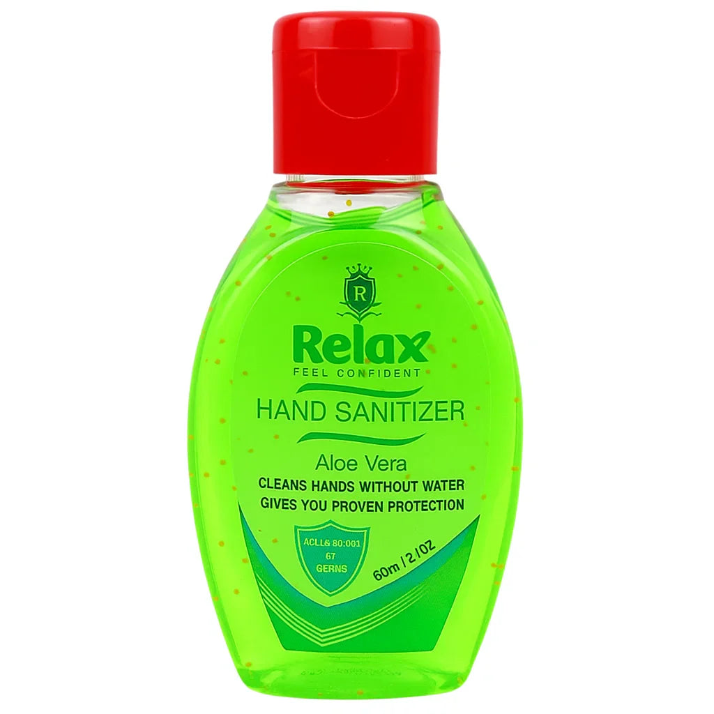 Relax Hand Sanitizer with Aloe Vera - 60ml Relax