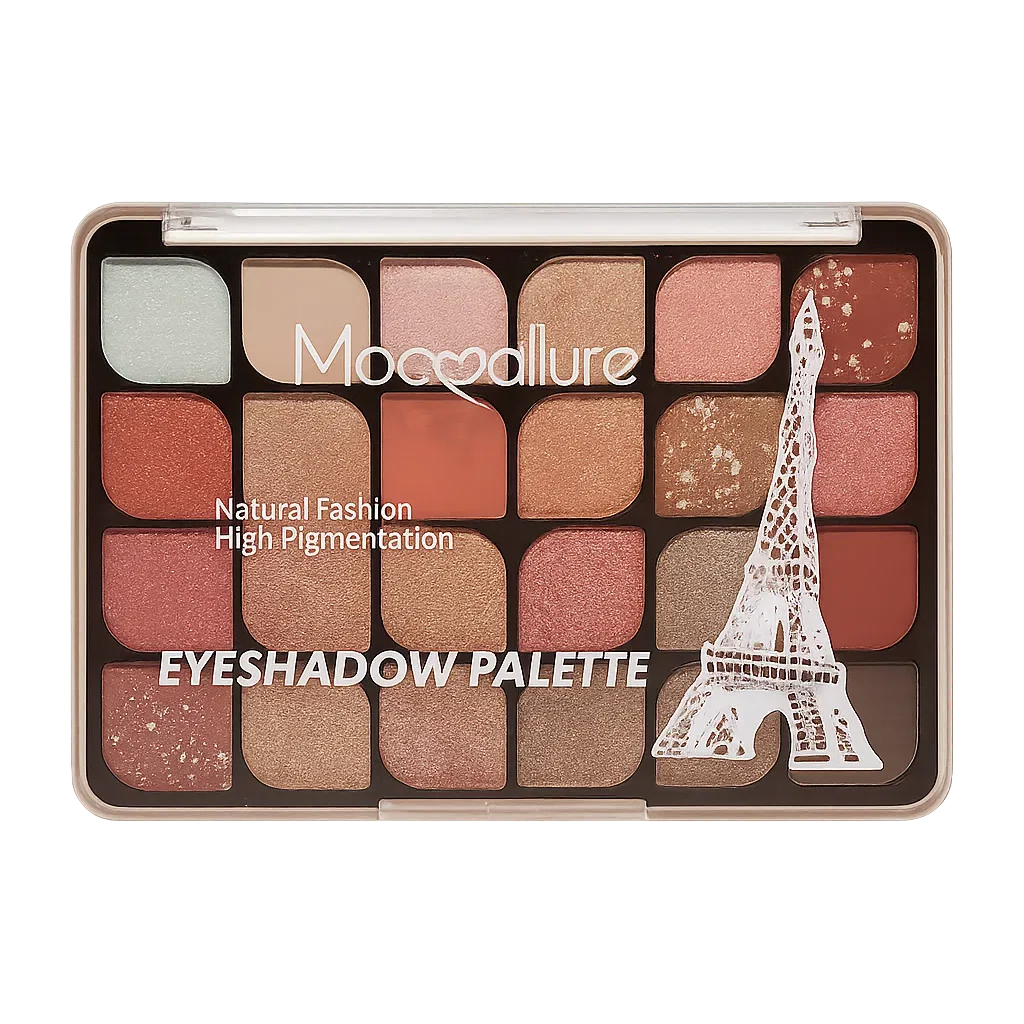Mocallure Natural Fashion Eyeshadow Palette - 24 Colors Mocallure