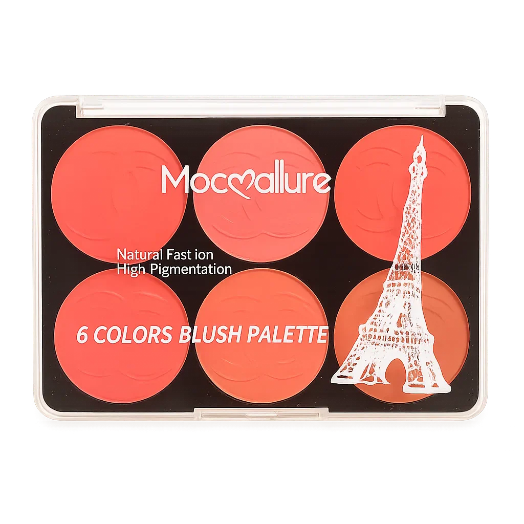 Mocallure Blush Palette - 6 Colors Mocallure