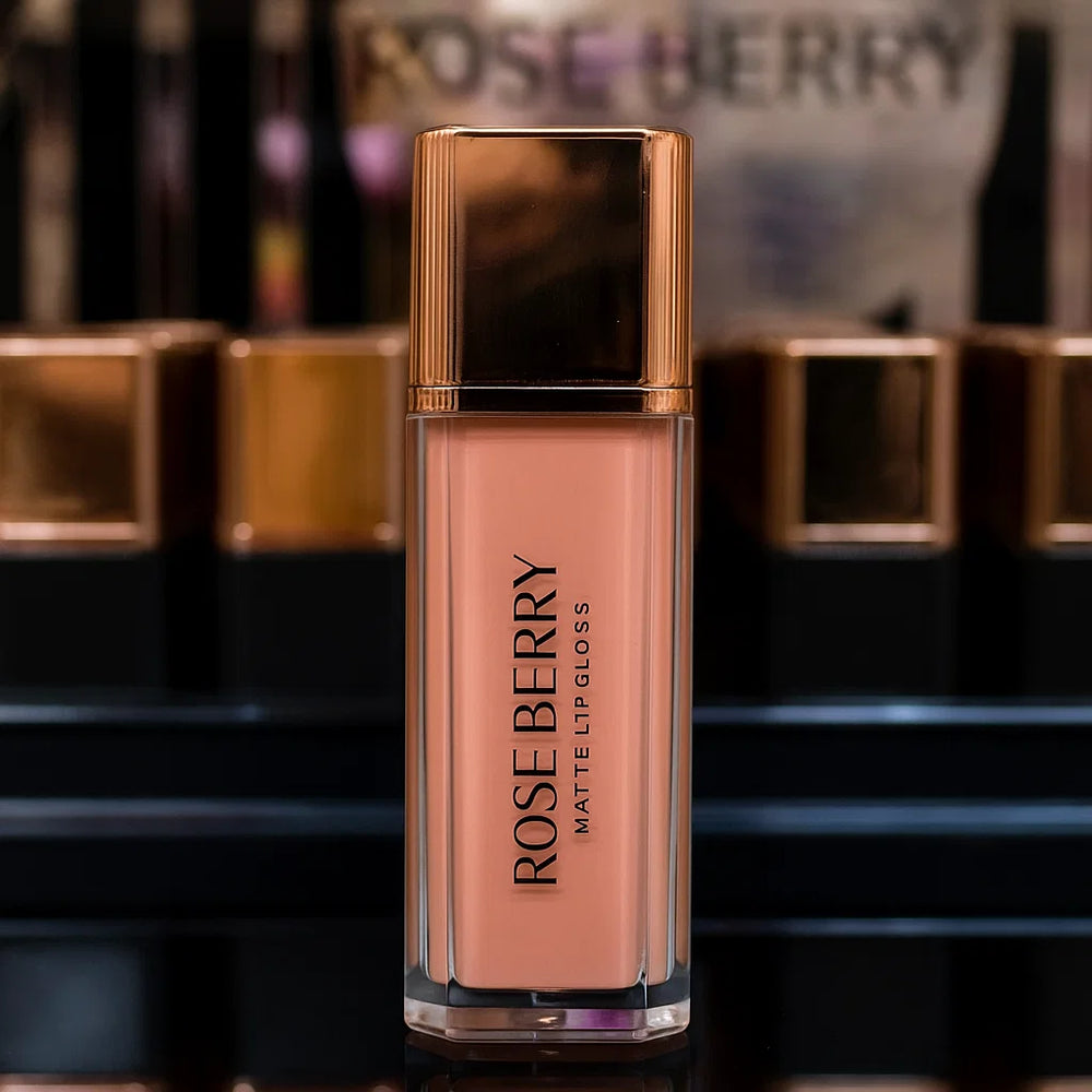 Rose Berry Matte Lip Gloss Rose berry