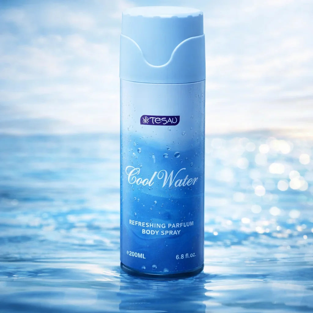 Cool Water Body Spray - 200ml TEBN