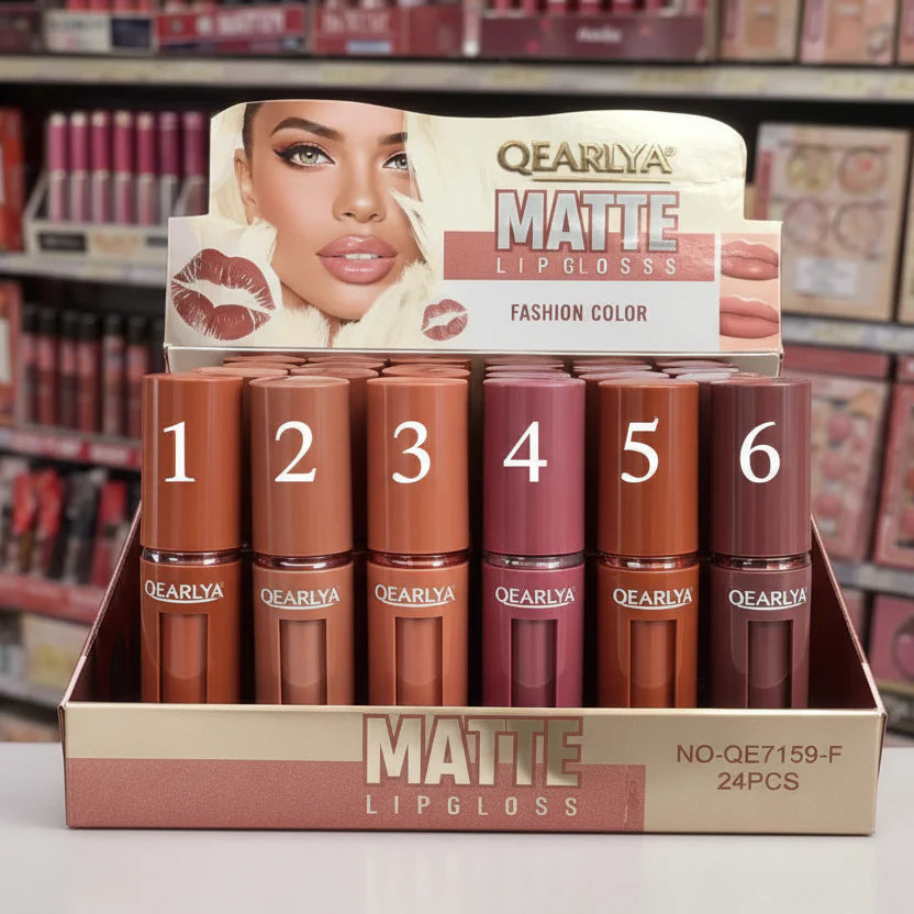 Qearlya Matte Lipgloss Fashion Color Qearlya