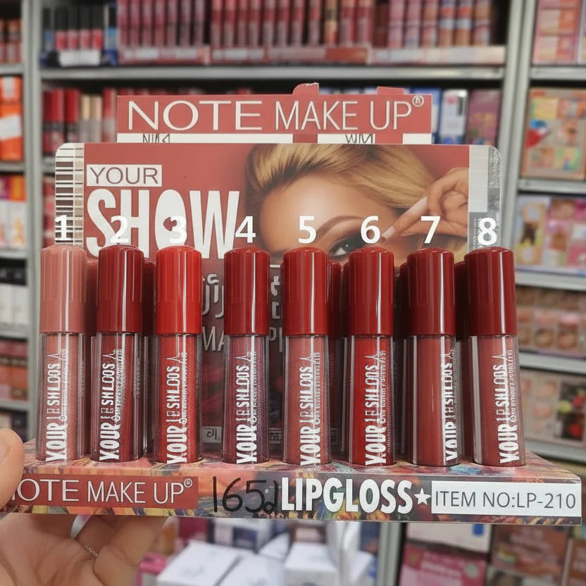Note Makeup Your Show Lipgloss Note