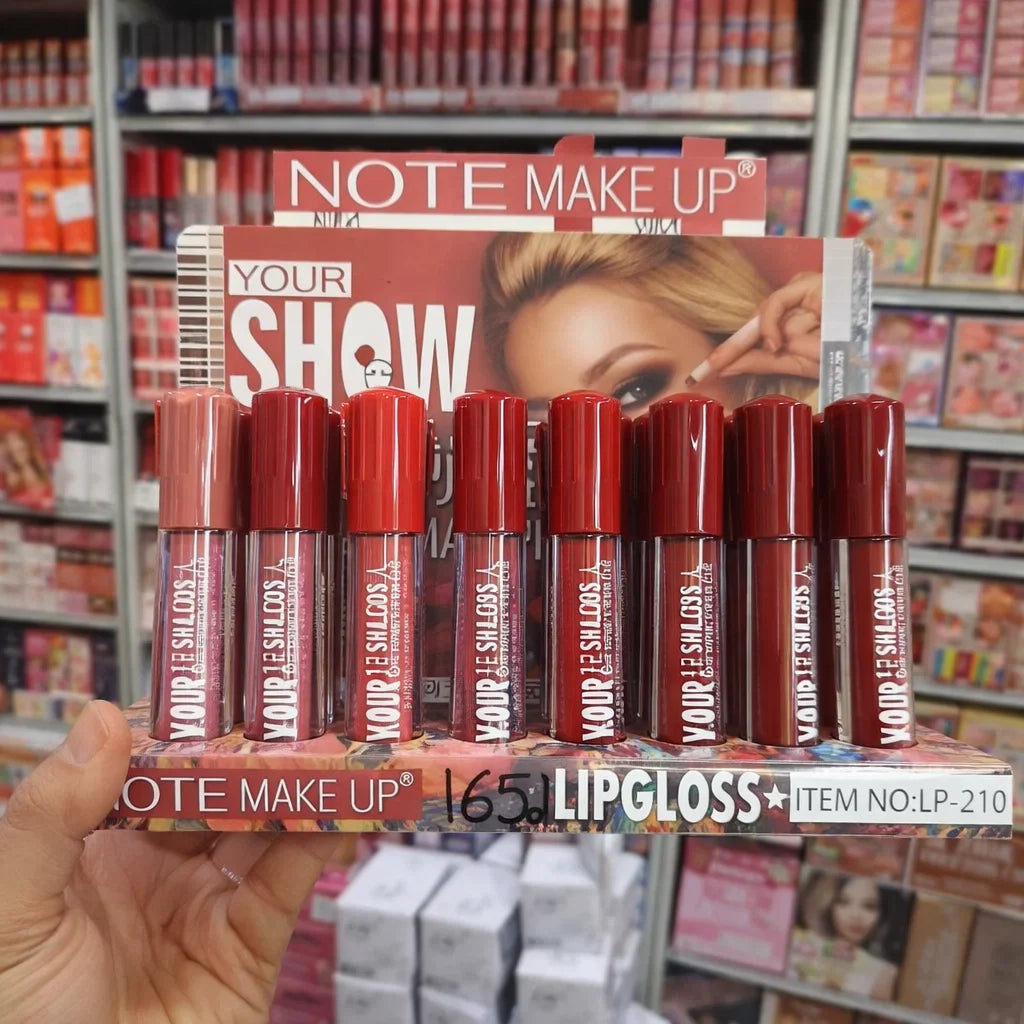 Note Makeup Your Show Lipgloss Note