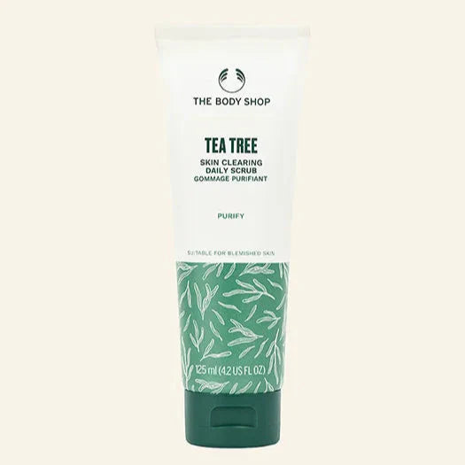The Body Shop Tea Tree Squeaky-Clean Scrub -  125ml The Body Shop