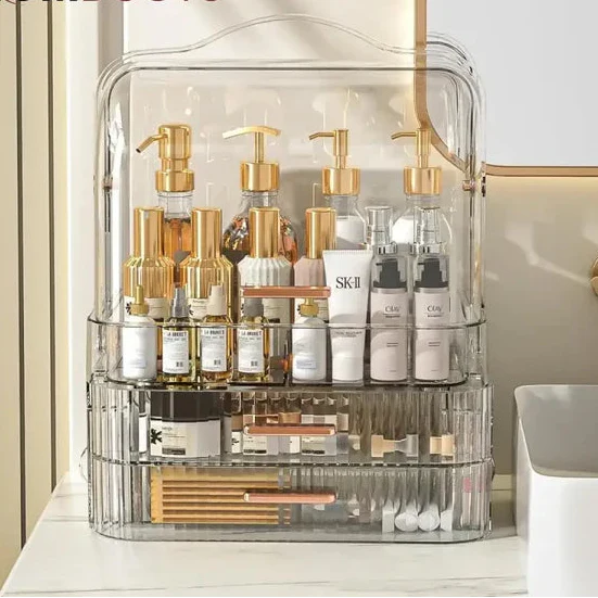 Transparent Dustproof Makeup Organizer Cosmia