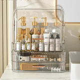 Transparent Dustproof Makeup Organizer