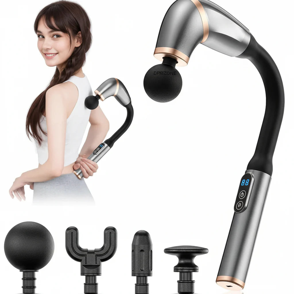 Blueidea Extended Handle Rechargeable Massager BLD-339 Blueidea