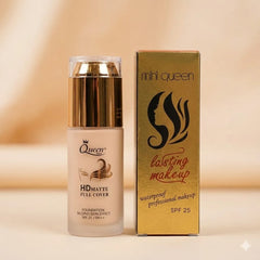 Mini Queen Professional Waterproof HD Matte Full Cover Foundation Mini Queen