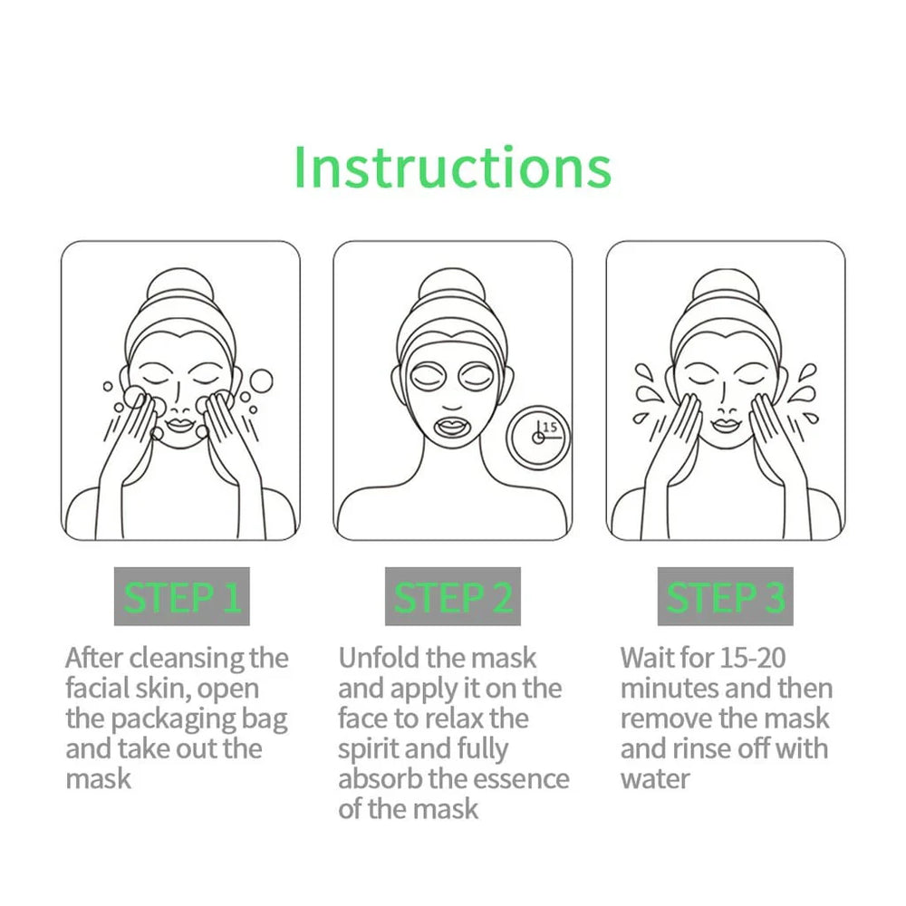 BIOAQUA Algae Moisturizing Mask facial sheet mask - 25g Bioaqua