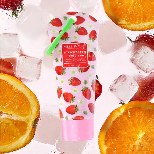 Miss Rose Strawberry Hand Cream Miss Rose