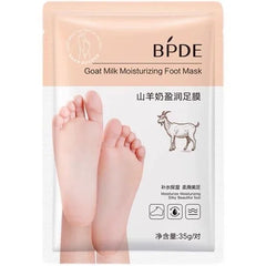 BPDE Goat Milk Moisturizing Foot Mask BPDE