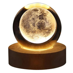 Glowing Crystal Ball Night Lamp Cosmia.pk