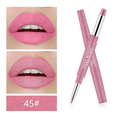Miss Rose High Pigment 2 In 1 Lip Liner Lipstick - Pink Shades Miss Rose
