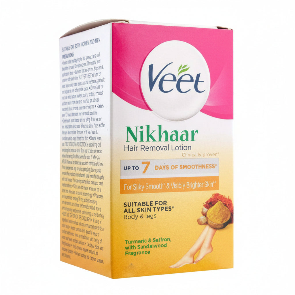 Veet Nikhaar Body & Legs Hair Removal Lotion, All Skin Types - 40g Veet