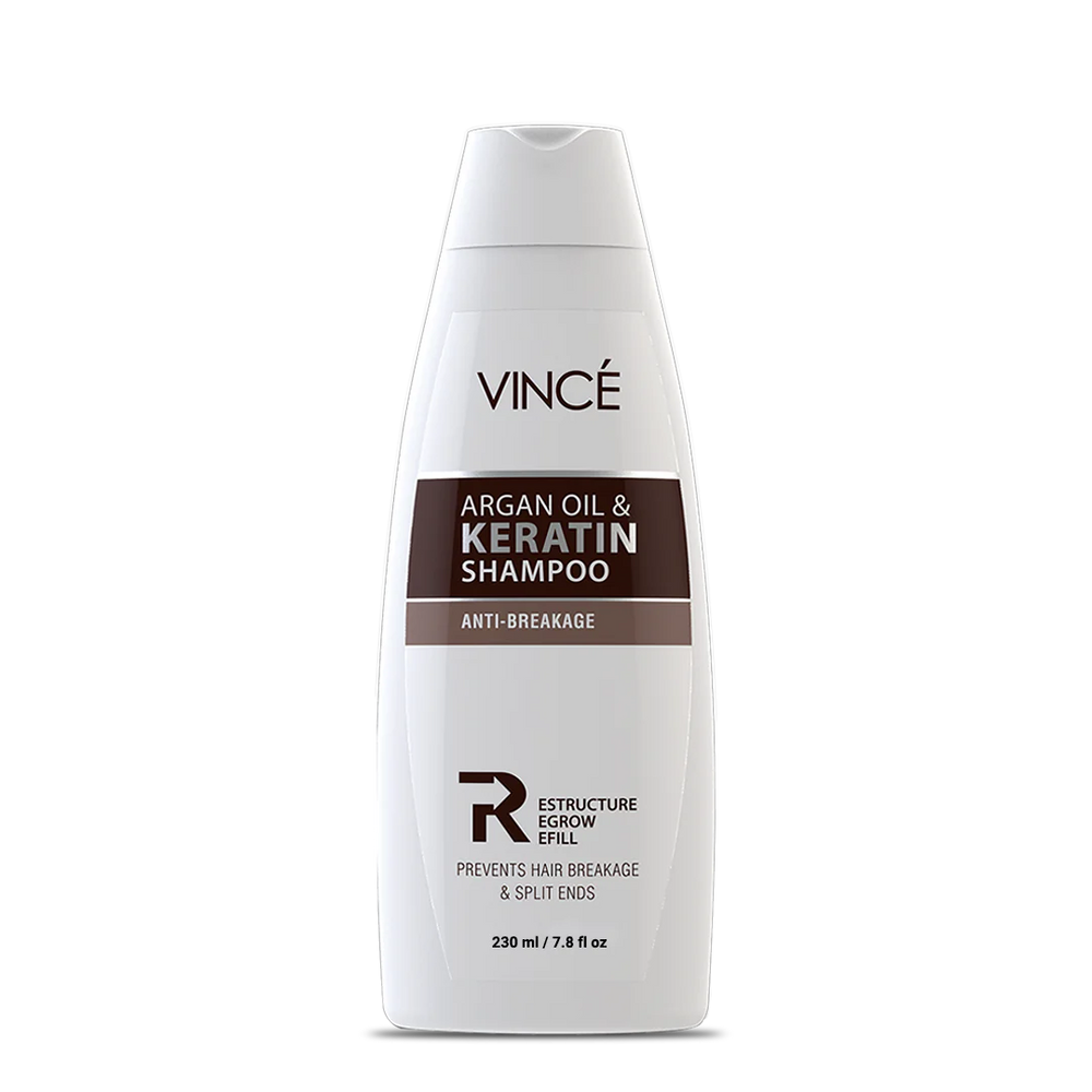 VINCE Argan Oil & Keratin Shampoo - 230ml Vince