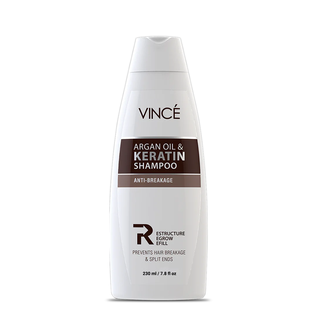 VINCE Argan Oil & Keratin Shampoo - 230ml Vince