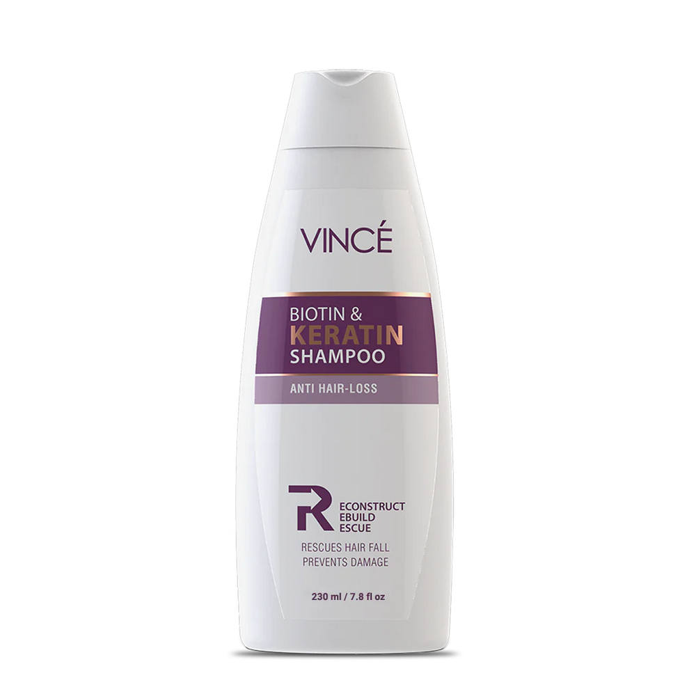 Vince Biotin & Keratin Shampoo - 230ml Vince