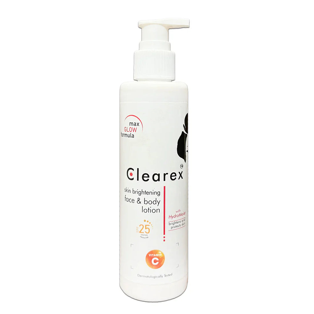 Clearex Vitamin C Skin Brightening Face & Body Lotion with SPF 25 – Clearex