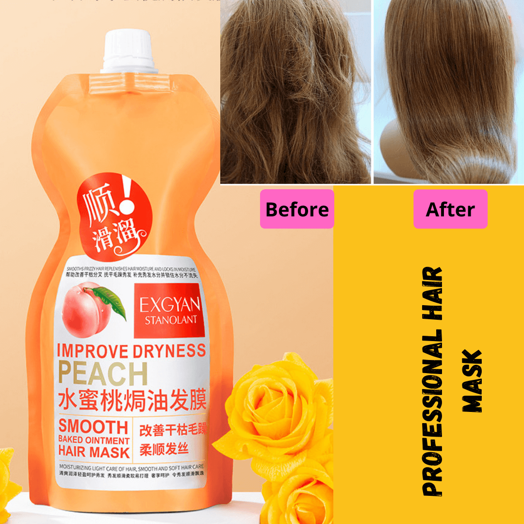 EXGYAN Peach Hair Mask - 500g EXGYAN