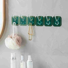 Multipurpose Wall Mounted Hook - Pack Of 6 Cosmia.pk