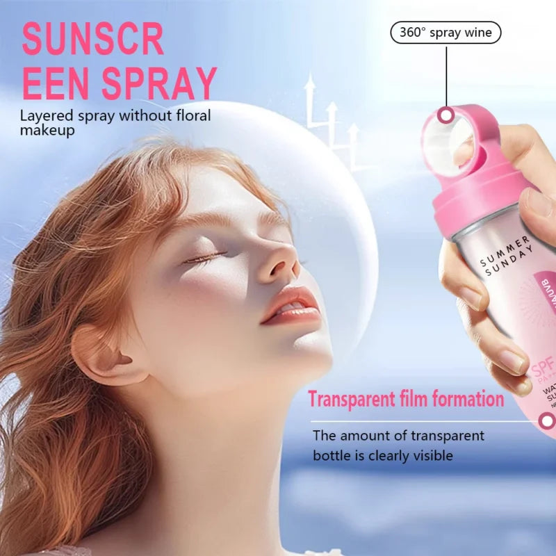 Page vine Watermelon Sunscreen Spray SPF50 PA+++ Waterproof & Page Vine