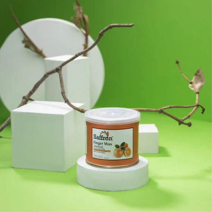 Saffron Finger Wax Orange 175gm Saffron