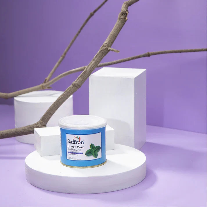 Saffron Finger Wax Peppermint 175gm Saffron