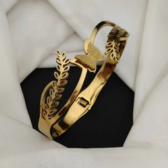 Artklim Butterfly Bangle Bracelet - Each Cosmia.pk