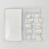 Milky White Artificial Nails (Pack Of 100)