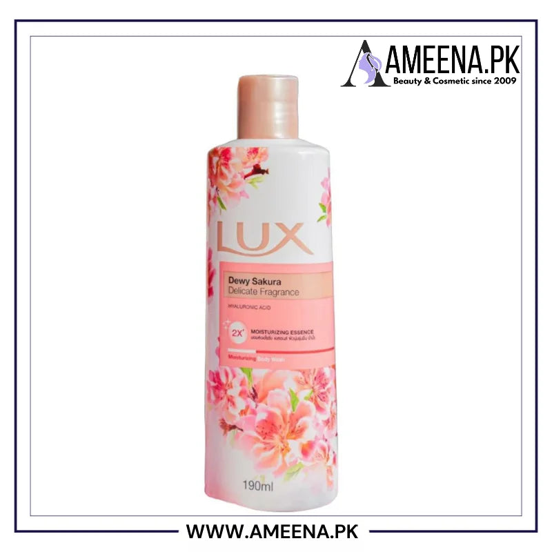 Lux Dewy Sakura Delicate Fragrance Body Wash 190ml Lux