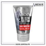 Gatsby Oil Clear Solution Triple Protection Face Wash, Oil Control -  100g