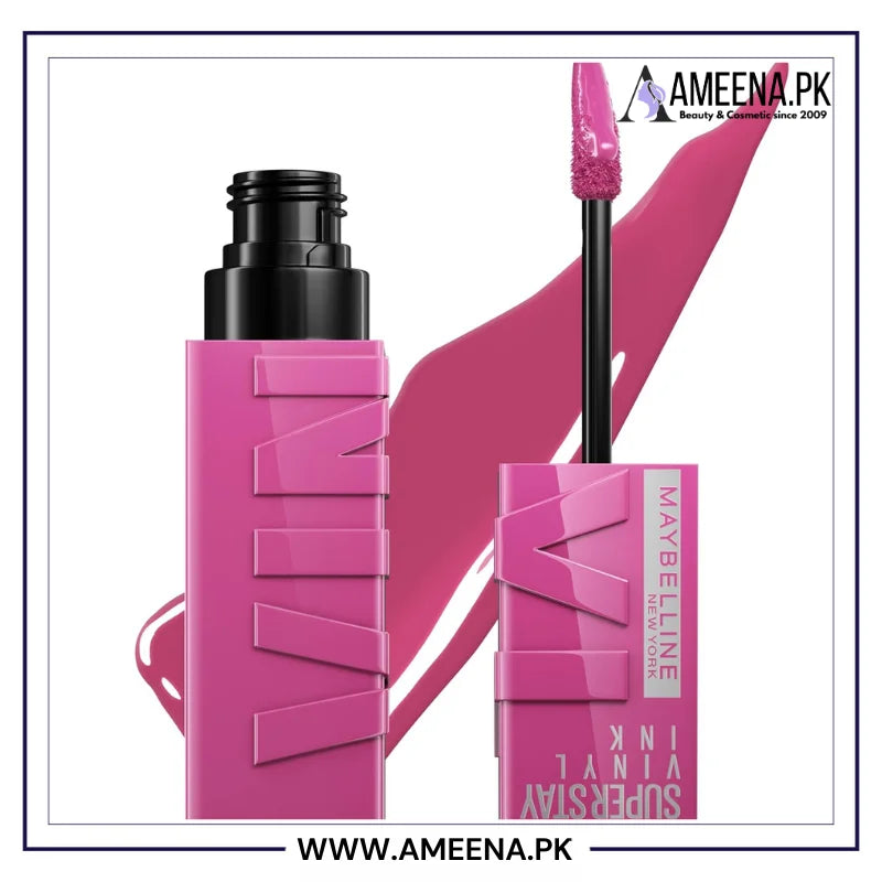 Original Maybelline Super Stay Vinyl Ink Liquid Lipstick - 165 Edge Maybelline