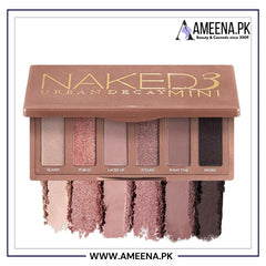 URBAN DECAY Naked 3 Mini Eyeshadow Palette Matte & Shimmer Finish 6 Naked