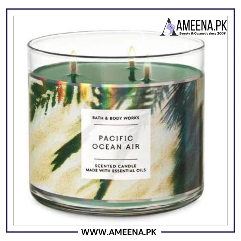 Bath And Body Works Pacific Ocean 3-Wick Candle 411g Bath And Body Works