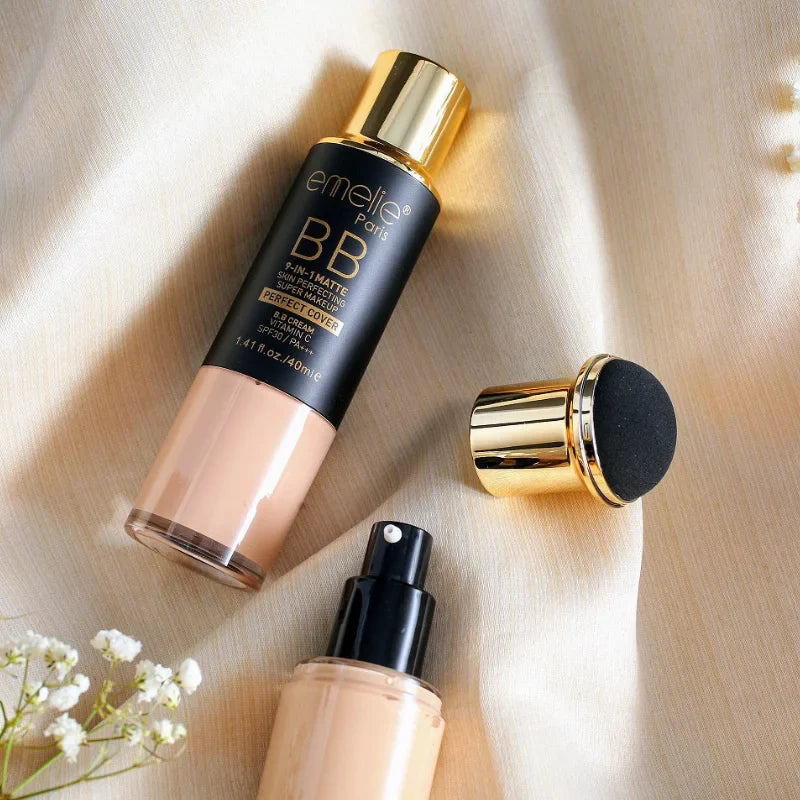 Emelie 9 in 1 Matte Foundation - 40ml Emelie