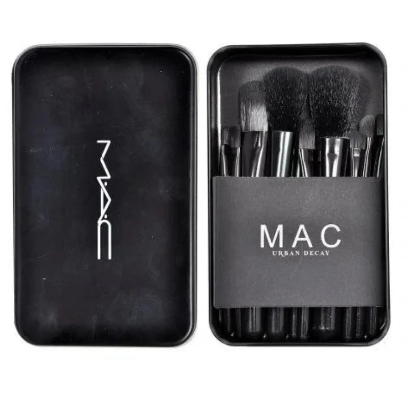 MAC Makeup Brushes – Pack of 12 Mac
