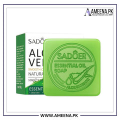 Sadoer Aloe Vera Smooth Cleansing Natural Soap 100g Sadoer