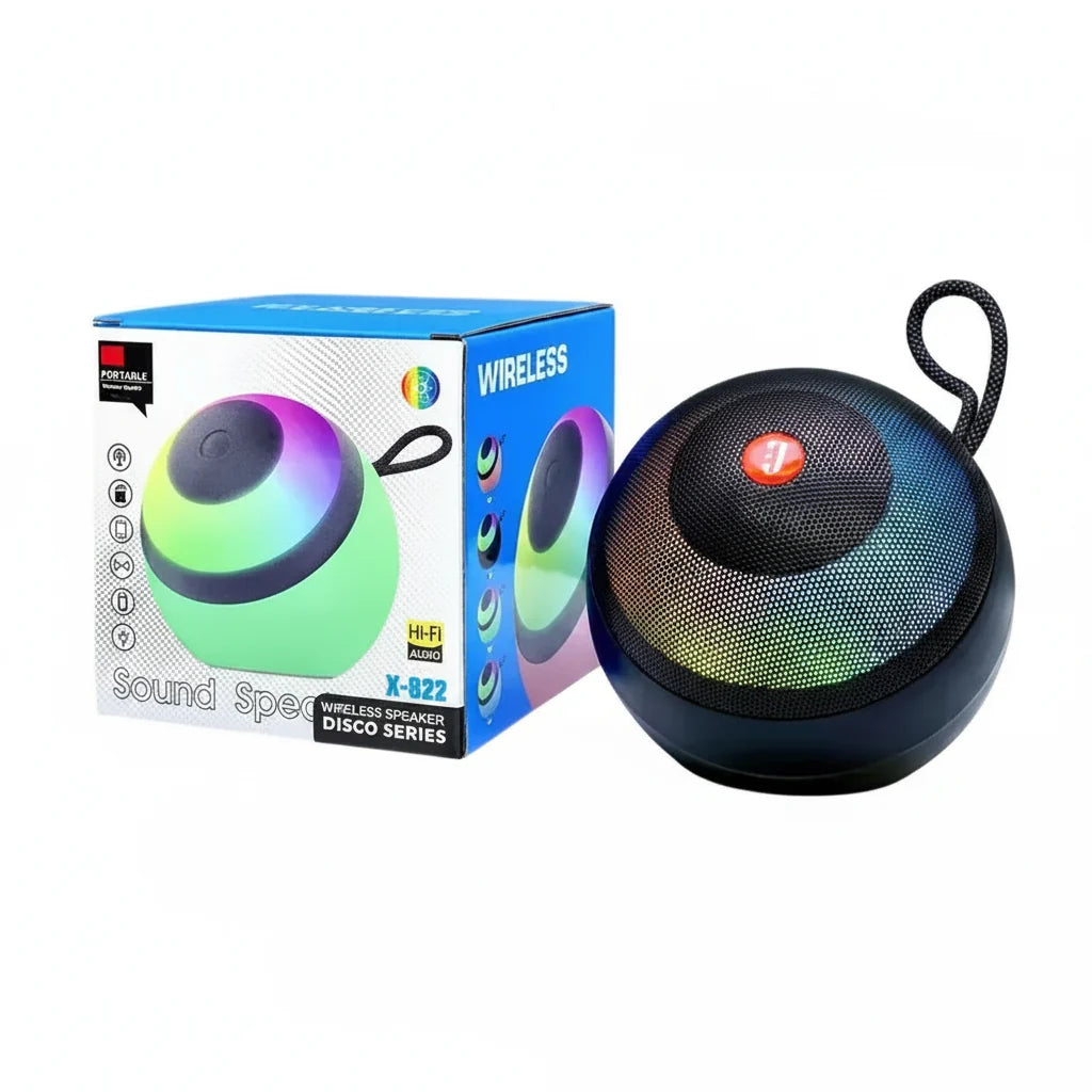 X-822 Wireless Disco Series Portable Speaker Cosmia.pk